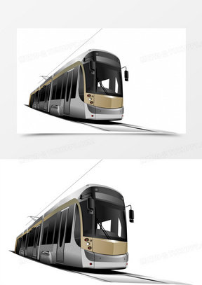 电车素材 电车图片 电车素材图片下载 熊猫办公