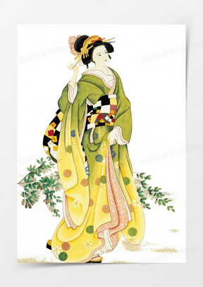 和服素材 和服图片 和服素材图片下载 熊猫办公