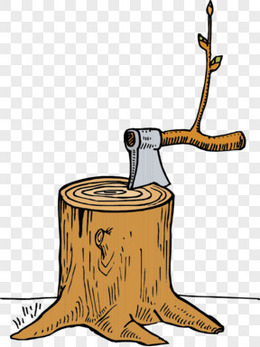 砍树图片_砍树素材_砍树PNG大全下载_熊猫办公