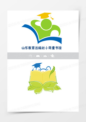 logo 读书 图书 系列logo