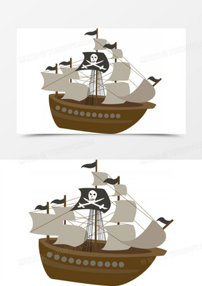 海盗船的照片 288x407