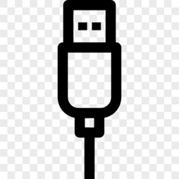 usb电缆图标PNG图片素材下载_电缆PNG_熊猫办公