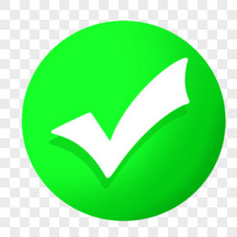 打勾图标PNG图片素材免费下载_图标PNG_512*512像素_熊猫办公