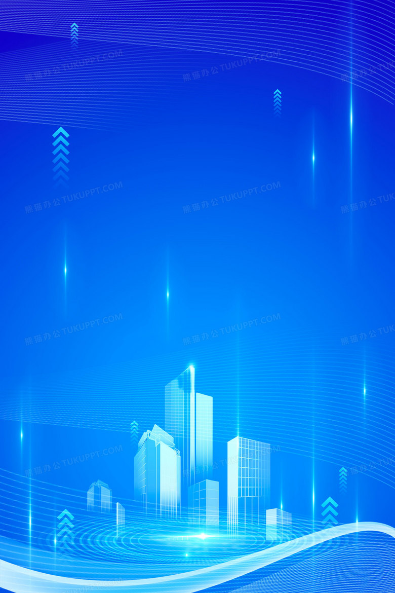 科技蓝色通用背景合成背景图片素材免费下载 熊猫办公