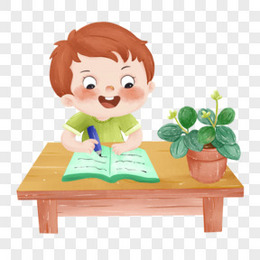 作业卡通图片_作业卡通素材_作业卡通PNG大全下载_熊猫办公