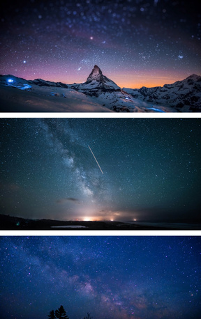 星空背景ppt 模板下载 星空ppt背景图素材设计 熊猫办公