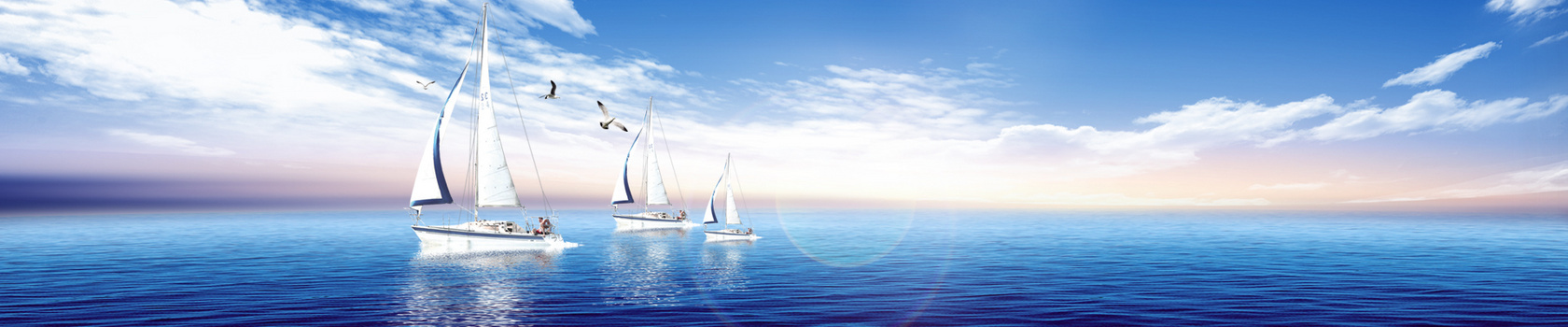 航海未来企业文化展板海报设计