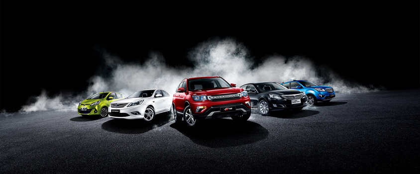 汽车海报炫酷夜景背景banner