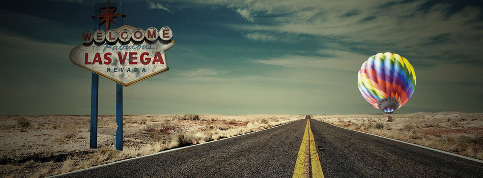 唯美简约大气道路海报背景