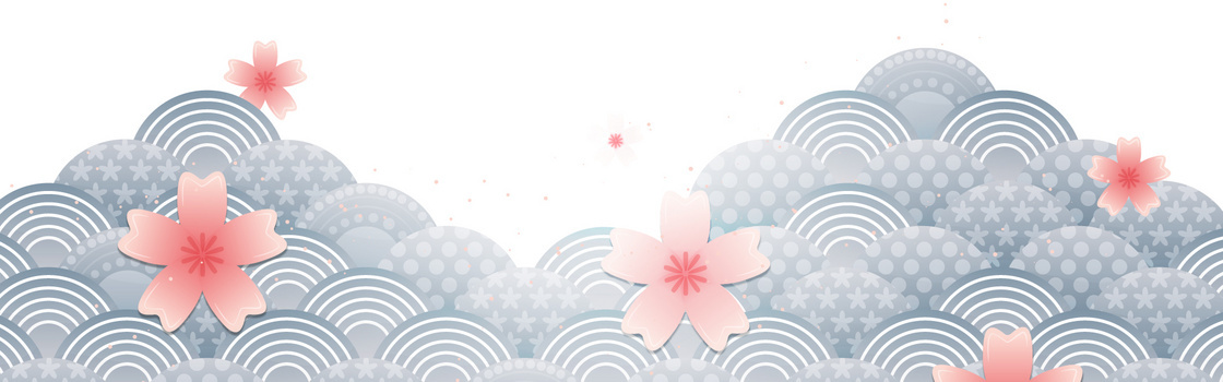 日式樱花背景图