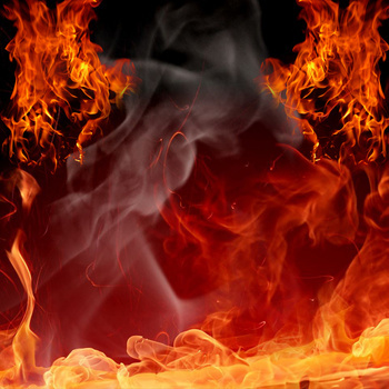 火焰边框png图片素材下载_火焰png_熊猫办公