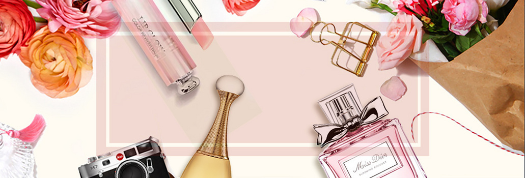 美妆banner背景