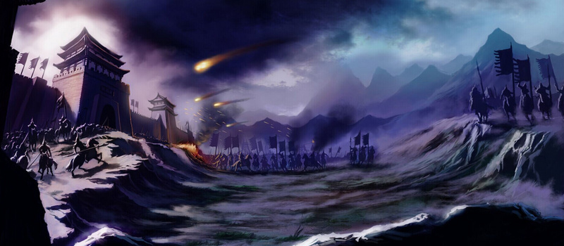 古代战场背景图片大全_古代战场背景素材下载_熊猫办公