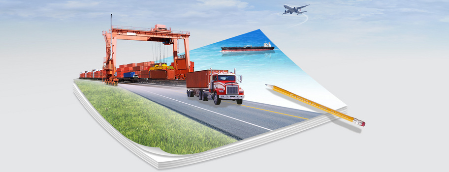 交通运输背景banner