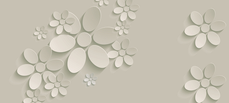 白色花背景图片大全 白色花背景素材下载 熊猫办公