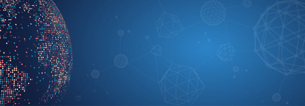 商务信息背景banner装饰