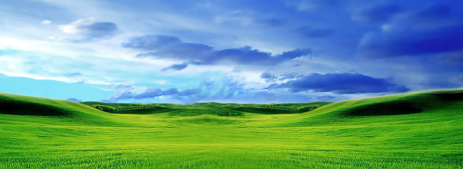 草原蓝天白云背景图片素材下载 熊猫办公