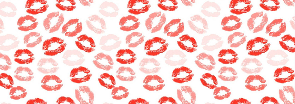 矢量性感嘴唇和唇印