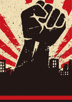 像素:3000 x 2000格式: psd医生劳动节奋斗励志努力复古大字报职业简