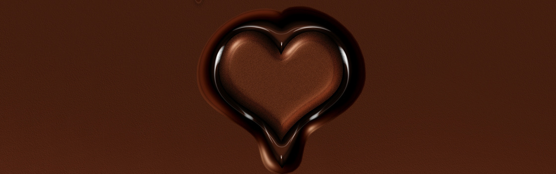 精致巧克力背景