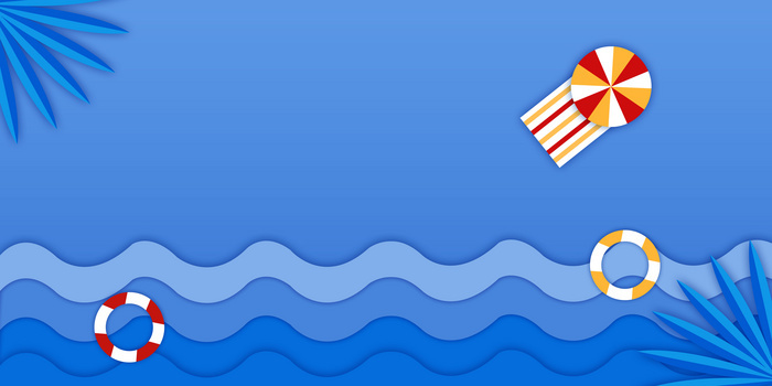 清凉夏日背景图片大全 清凉夏日背景素材下载 熊猫办公