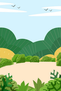 像素:1920 x 800格式: psdjpgpsd卡通农场野炊插画banner背景像素