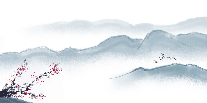 古风黑白背景图片大全 古风黑白背景素材下载 熊猫办公