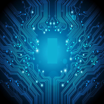 蓝色渐变科技感主图