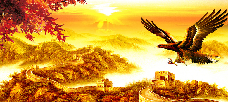 大好河山背景图片大全_大好河山背景素材下载_熊猫办公