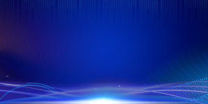 蓝色科技峰会邀请函背景