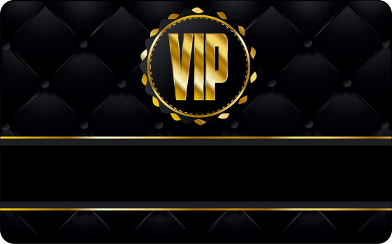 黑色大气vip会员卡背景素材