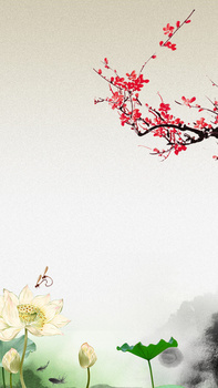 淡雅荷花背景图片大全_淡雅荷花背景素材下载_熊猫办公