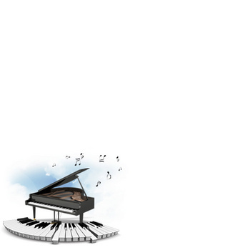 喇叭音符音乐背景图片