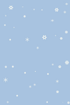 浅蓝卡通冬季插画背景