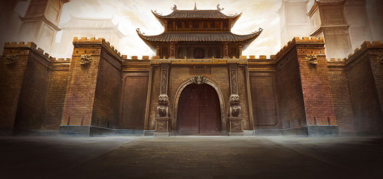 城楼背景图片大全_城楼背景素材下载_熊猫办公