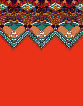 矢量古风民族风底纹背景