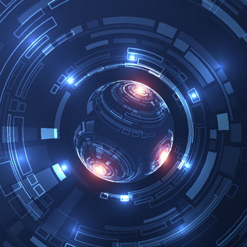 科技酷炫蓝色背景