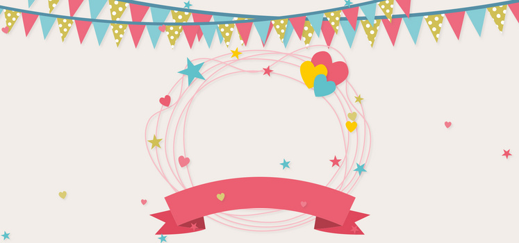 生日背景图片大全 生日背景素材下载 熊猫办公