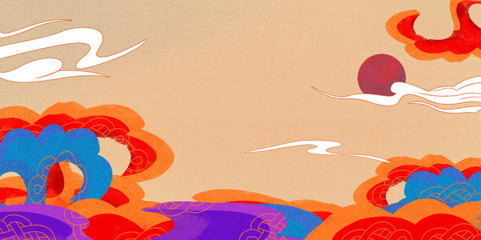 1920 x 900格式: psdjpgpsd彩云之南旅游小清新海报背景图像素:4724 x