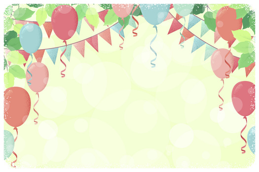 矢量节日庆祝气球彩带背景背景图片素材免费下载_熊猫办公