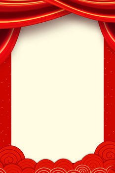 简约红色喜庆春节背景背景图片素材免费下载_熊猫办公