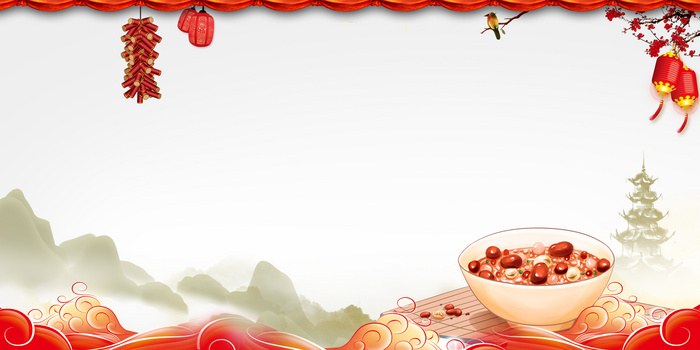 腊八节背景素材