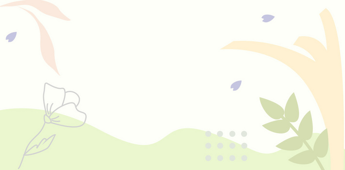 商务森系清新背景