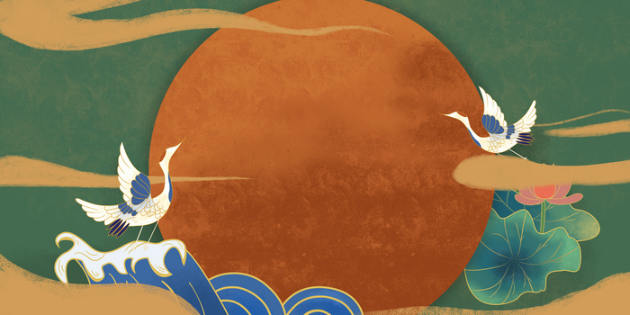 古典国潮风背景