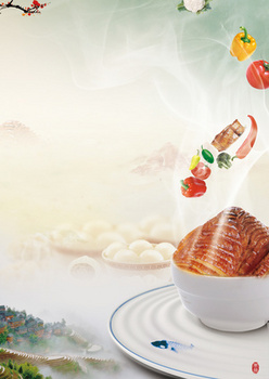 中国美食文化背景