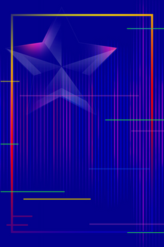 小清新抖音故障风纹理简约背景