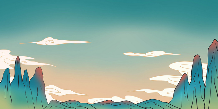 古风海背景图片大全 古风海背景素材下载 熊猫办公