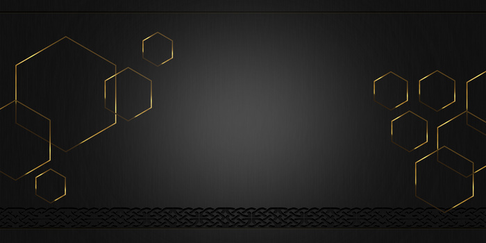 极简商务几何黑金简约背景