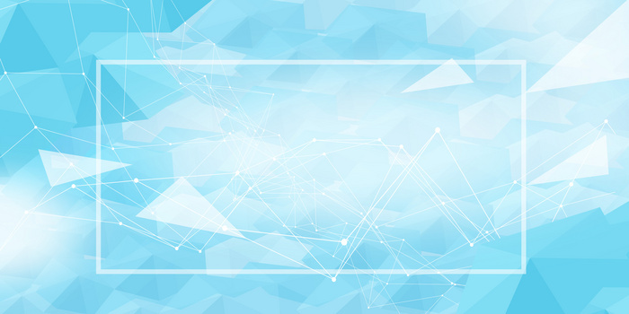 蓝色几何商务风简约背景背景图片素材免费下载_熊猫办公