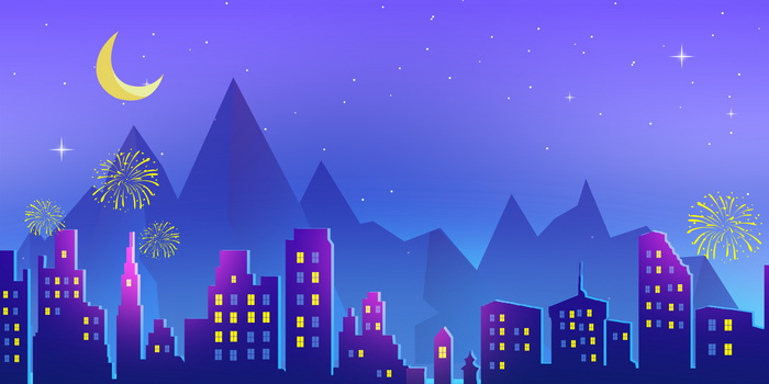 城市建筑夜景背景图片素材下载 熊猫办公 城市建筑夜景背景图片素材下载 熊猫办公